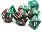 Mini DnD dice green 2