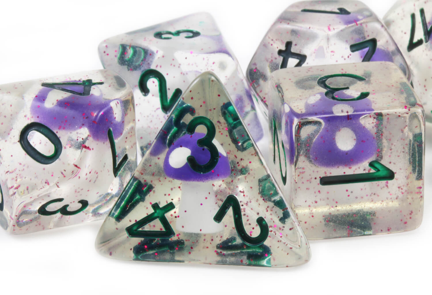 Mushroom DnD Dice