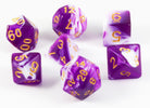 D&D Dice Mystic Purple