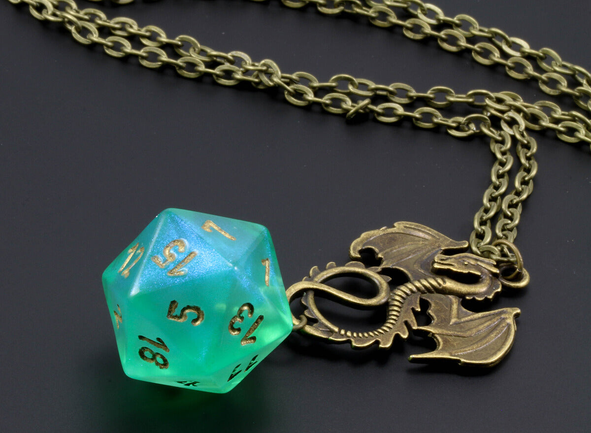 D&D Dice Necklace