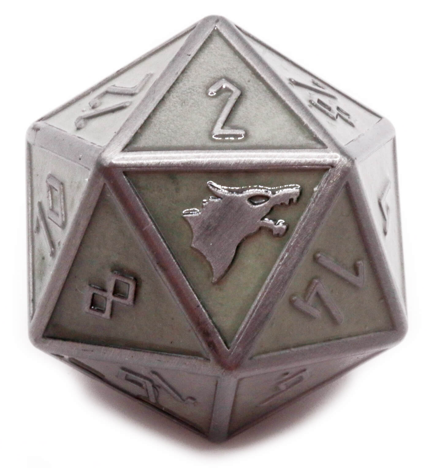 Giant D20 Green Slime