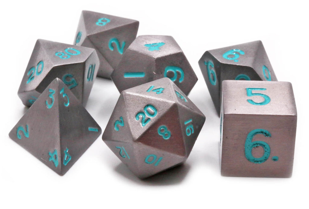 Spellbound metal dice