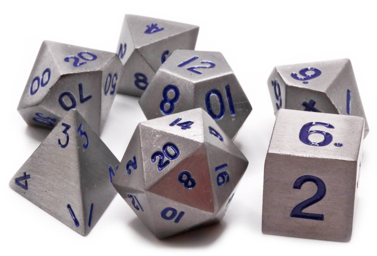 Atomic Metal Dice Set