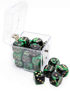 Oblivion Green d6 dice