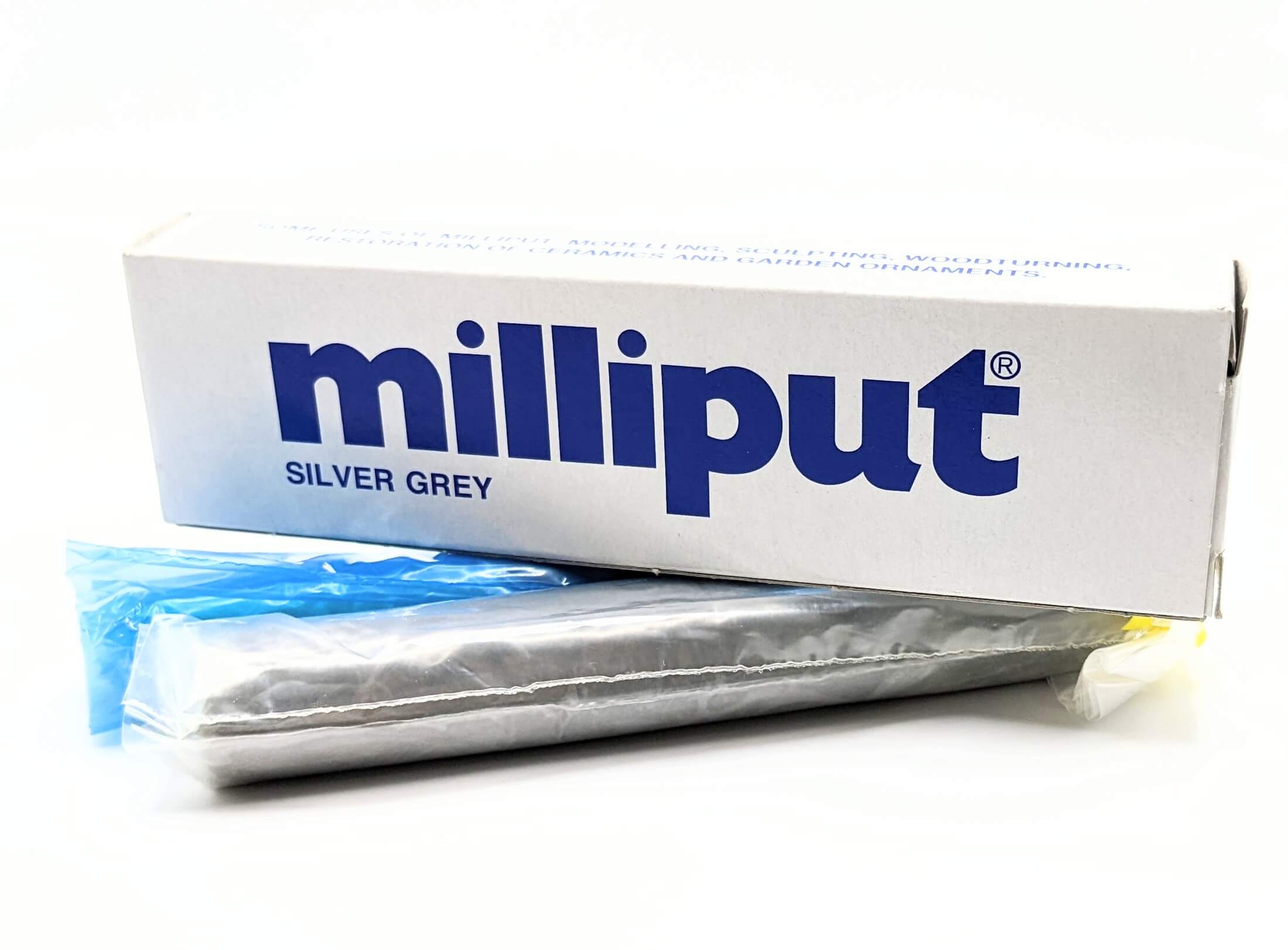 Milliput Medium Silver Grey Two Part Epoxy Putty
