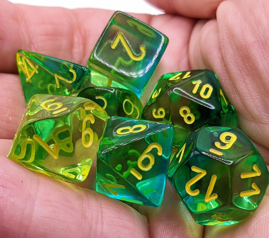 Chessex DnD Dice Green-Teal