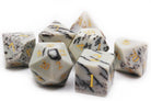 Painted Jasper Gemstone Dice