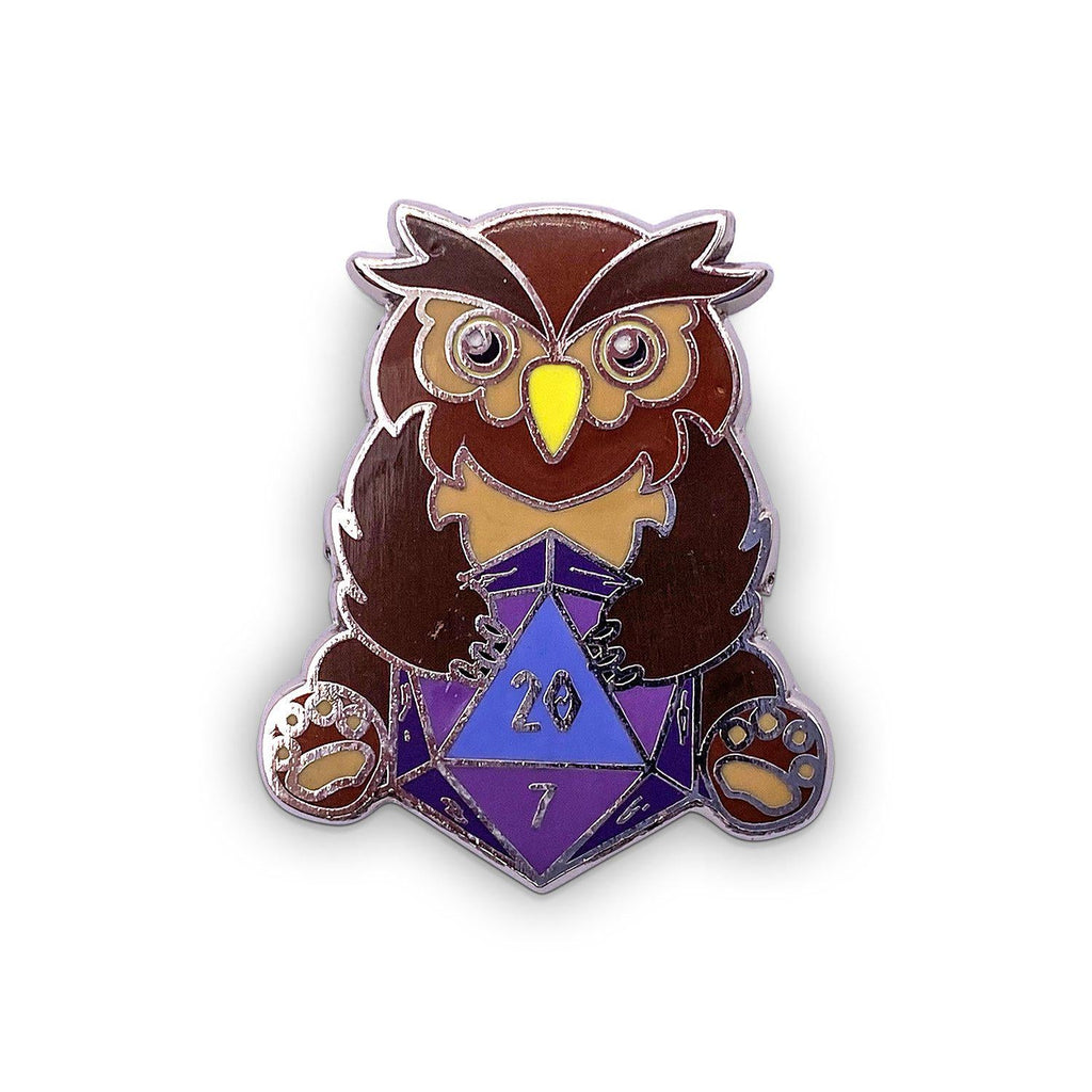 Owlbear purple d20
