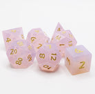 Pink Gemstone Dice