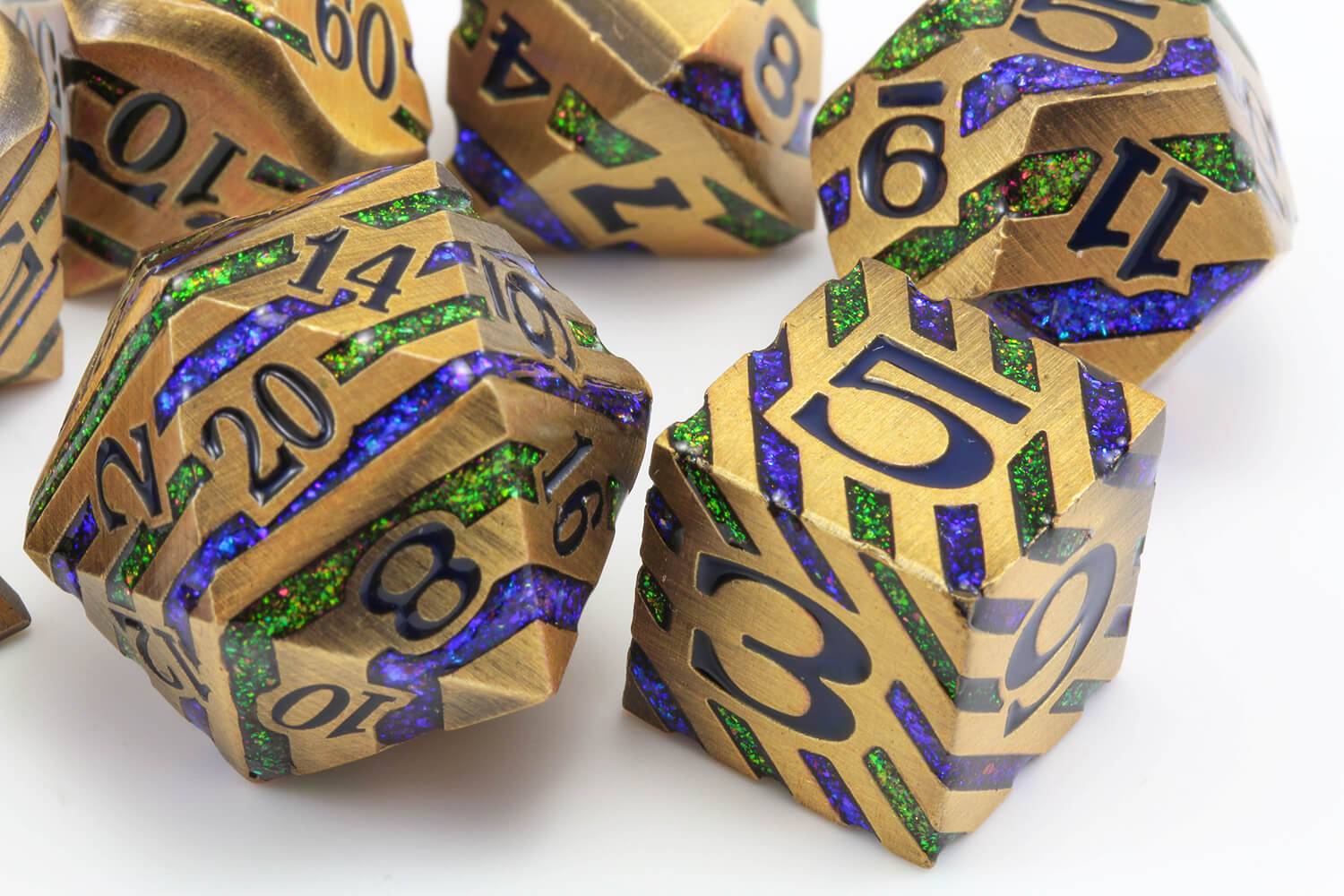 Planar Infusion Dice Antique Gold 2