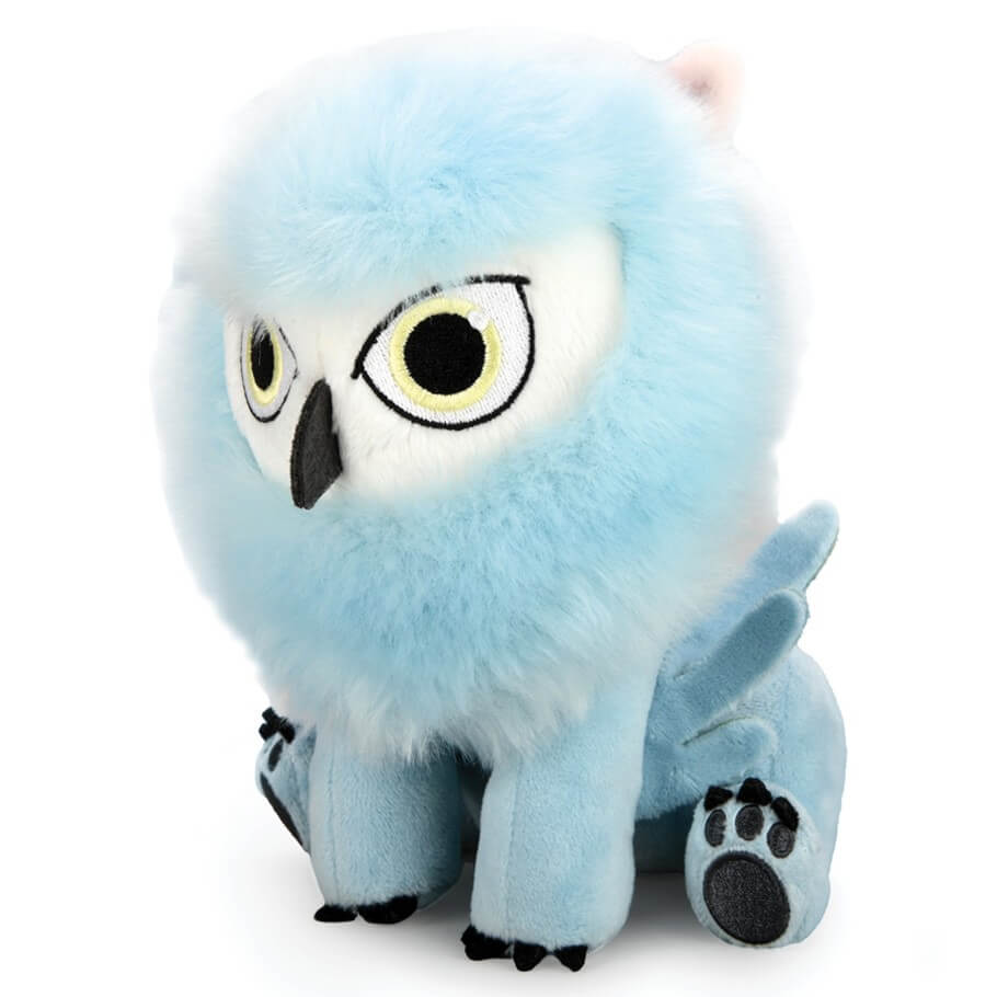 DnD Snowy Owlbear Plush Toy