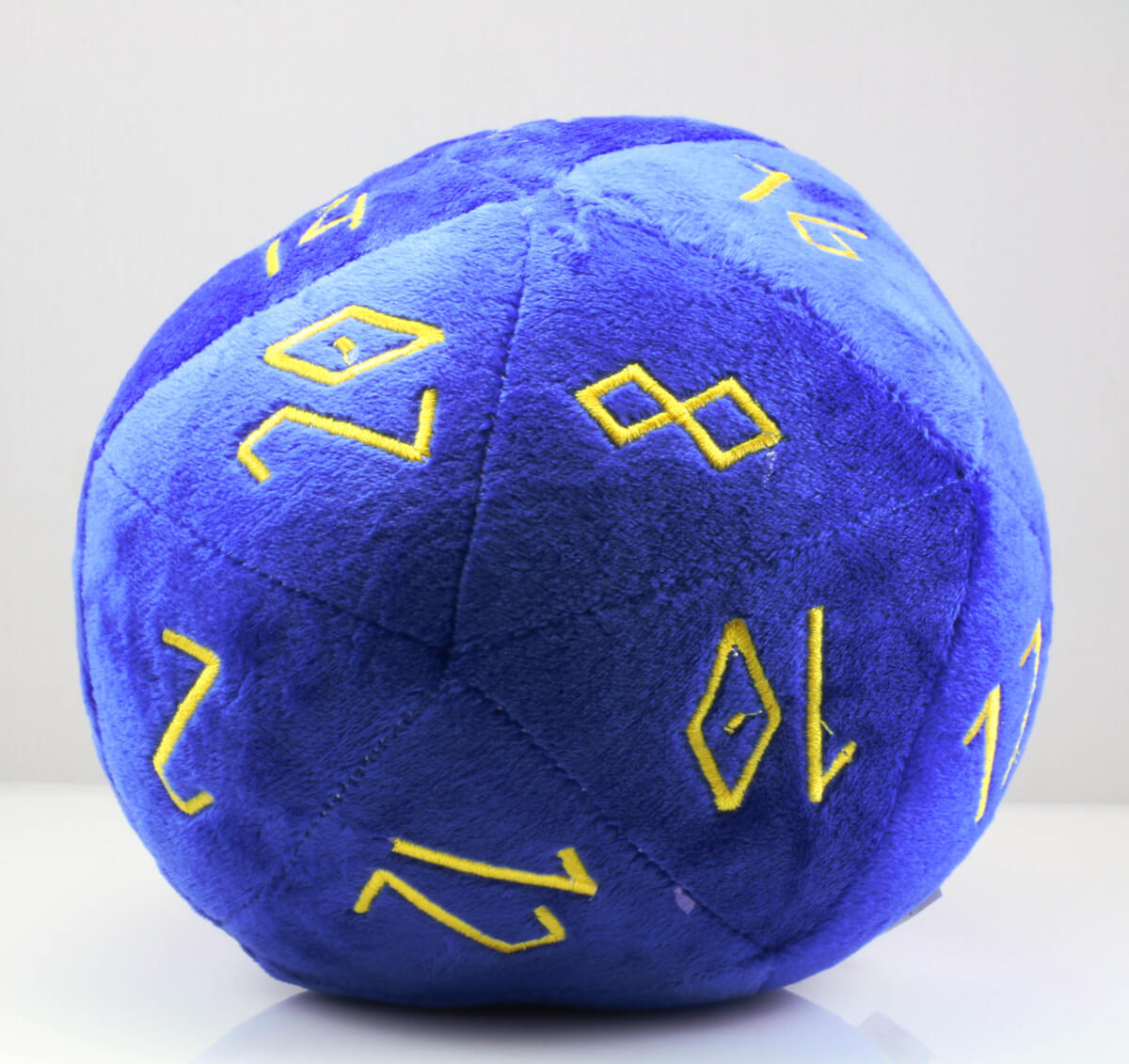 Plush d20 Blue 3