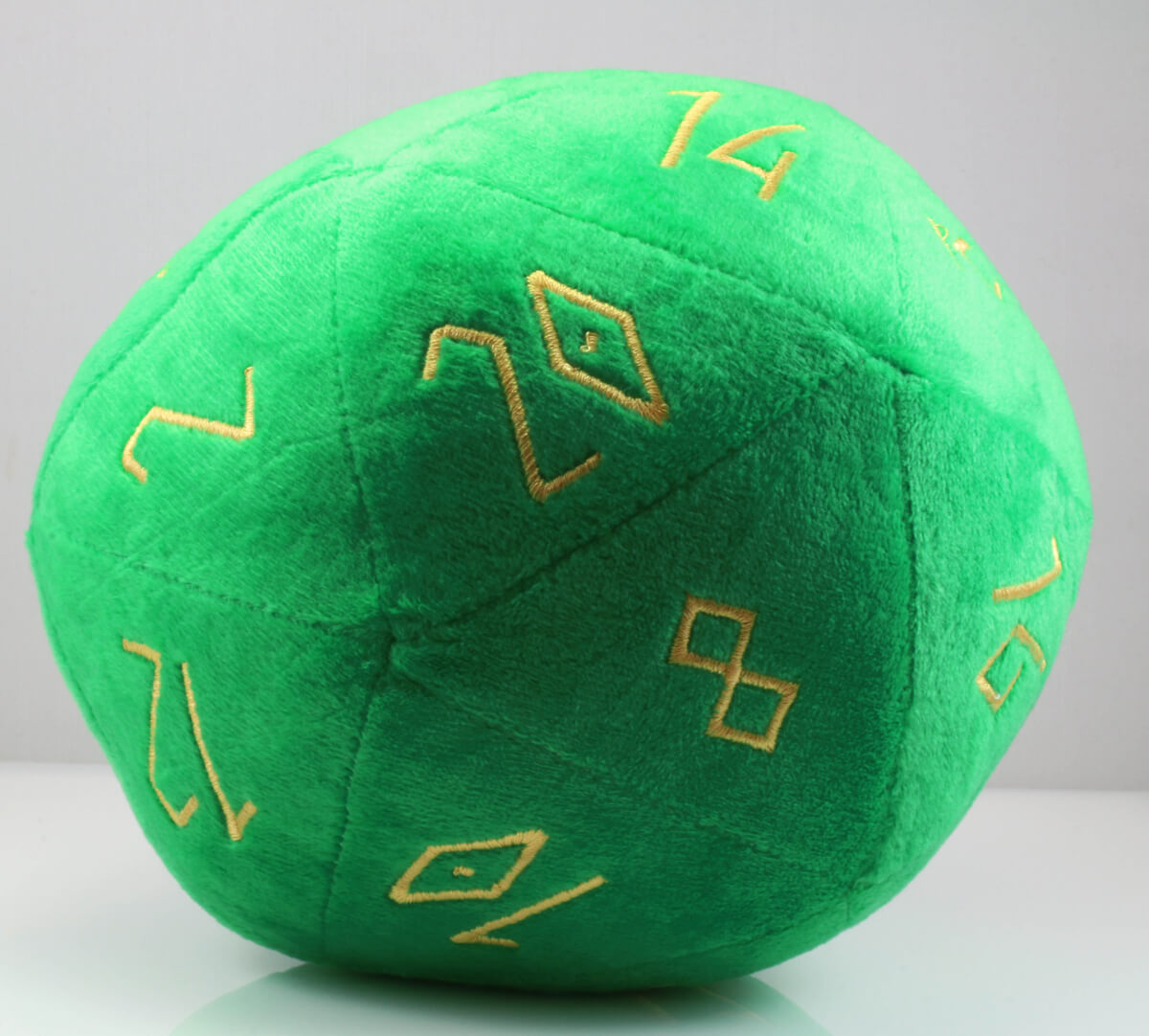 Plush d20 Green 3