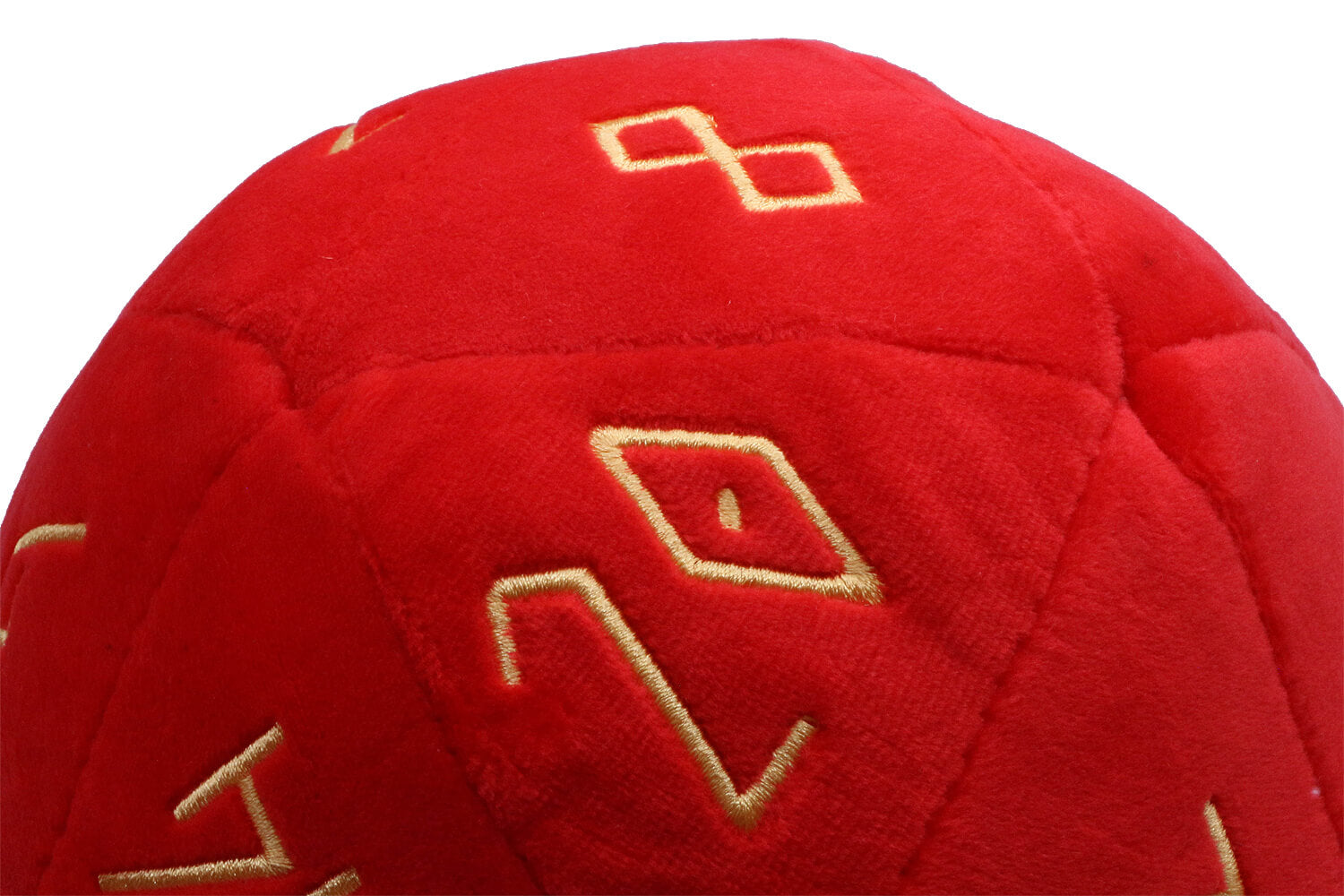 Big Plush D20 Dice Red