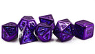 Prismatic Stealth D&D Dice