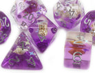 Seashell Dice Purple