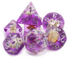 Seashell Dice Purple 3