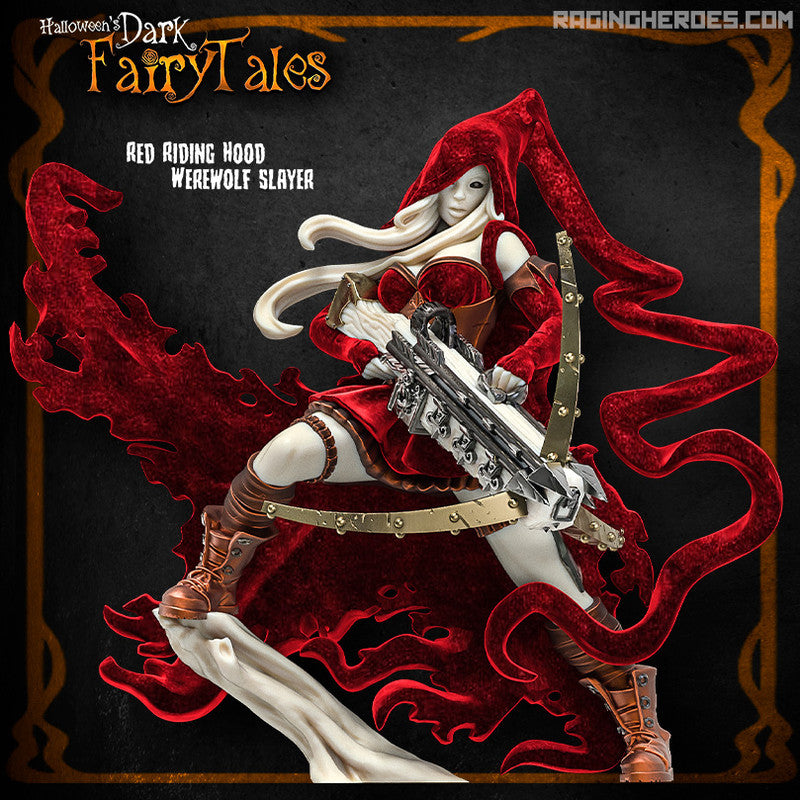 Raging Heroes Miniatures (Red Riding Hood, Werewolf Slayer) | Premium ...