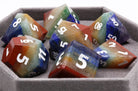 Rainbow Gemstone Dice