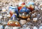 Premium Gemstone Dice Rainbow