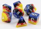 D&D Dice Rainbow Cloudburst