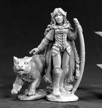 D&D Miniatures Ranger and Panther