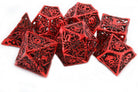 Spider Metallic Red Dice 2