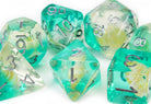 Seashell Dice Aqua Green