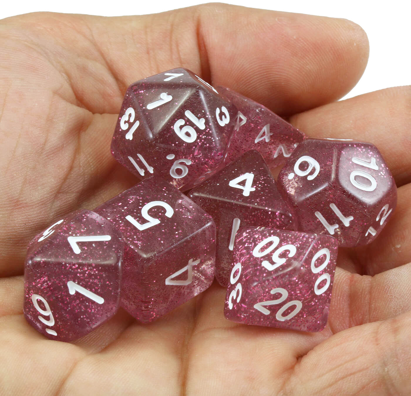 Shocking Plum TTRPG Dice