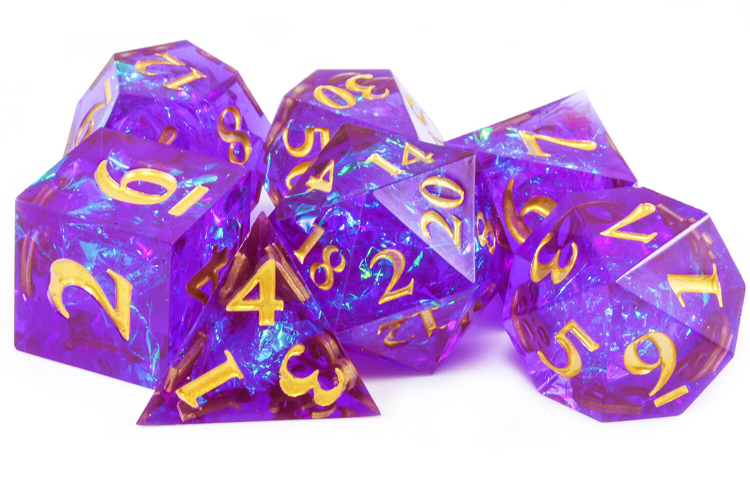 Purple Inclusion Dice