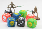 Skull d6 dice 3