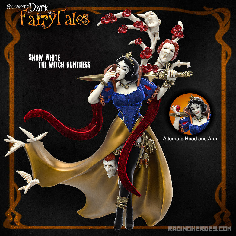 Raging Heroes Miniatures (Snow White, The Witch Huntress)
