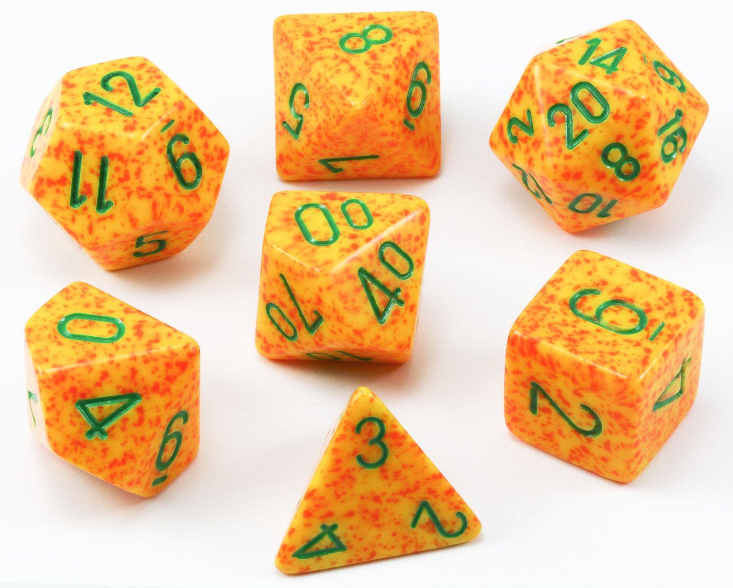 D&D Dice Speckled Lotus