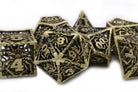 Gold Spider Metal Dice 2