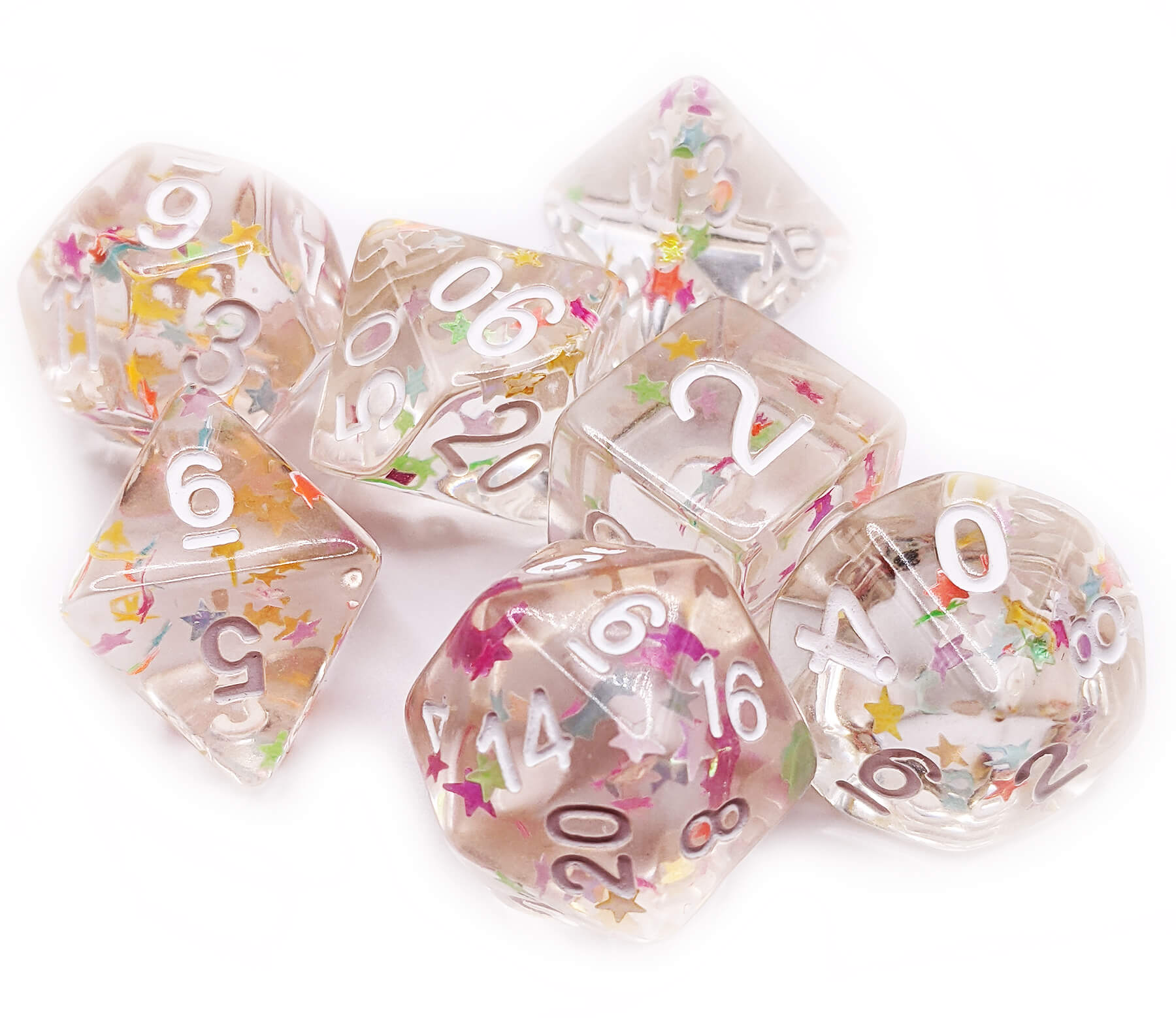 Star Dice Colorburst TTRPG