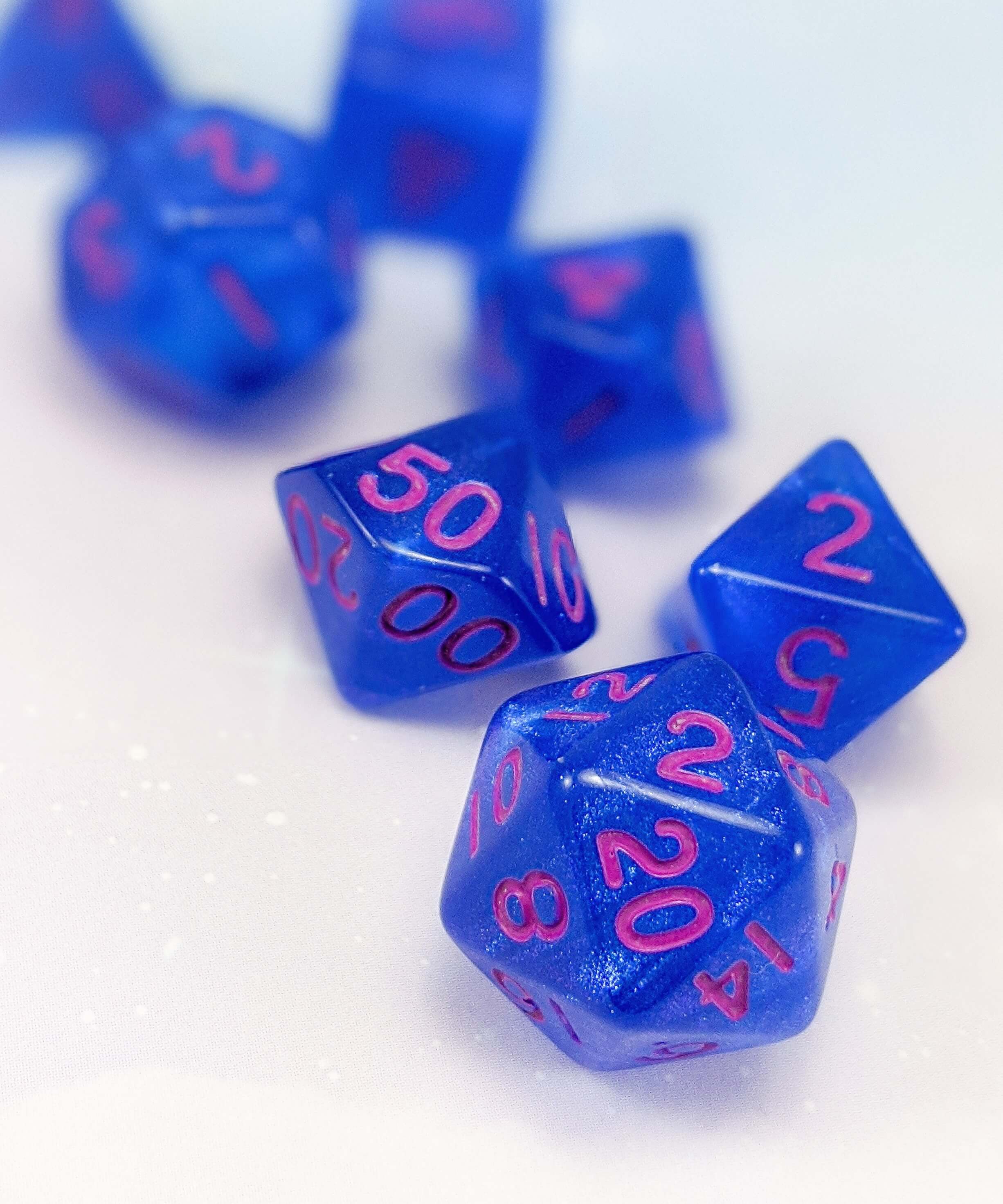 Stardust dice for d&d