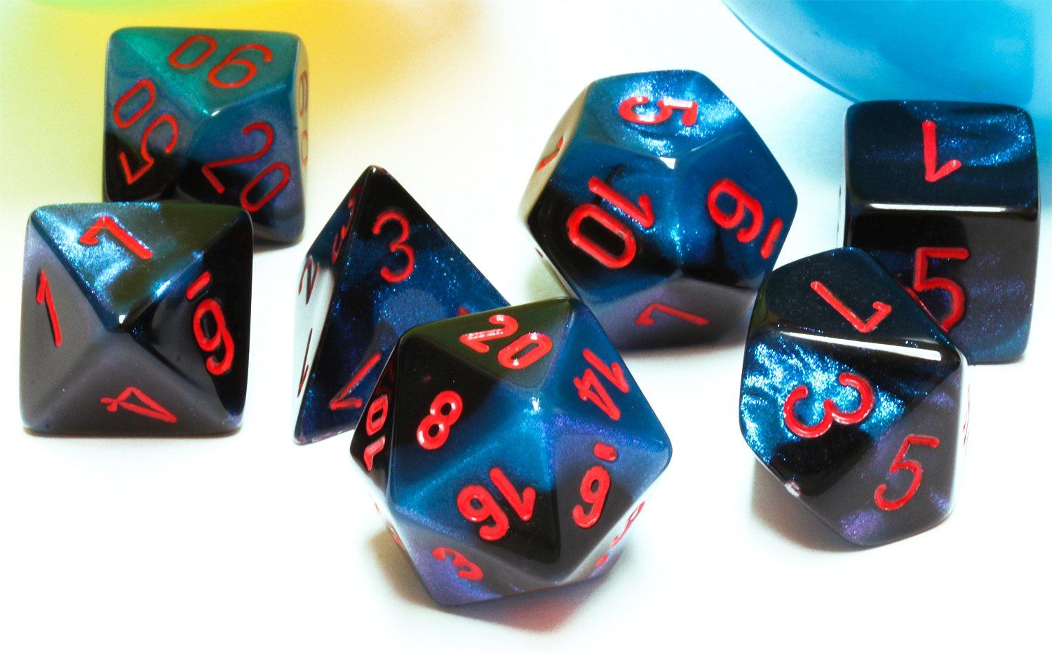 D&D Dice Starlight Gemini