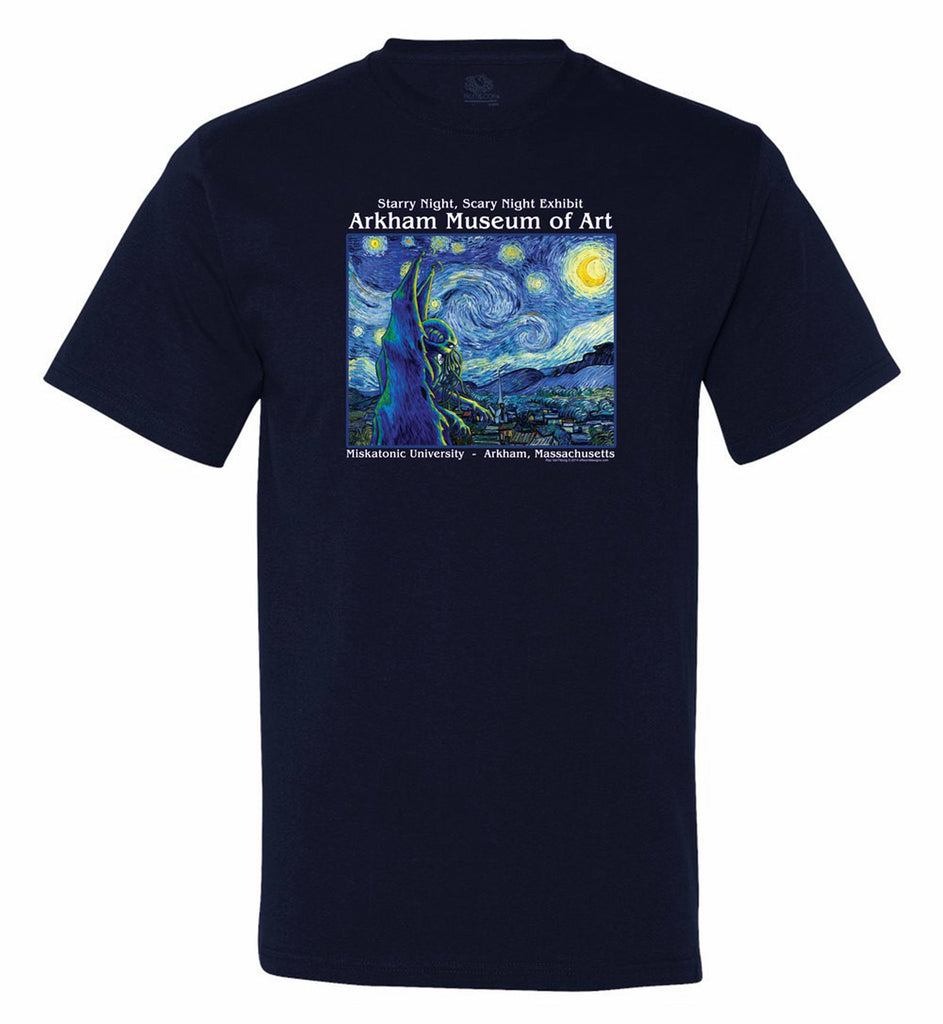 Starry Night Cthulhu T-Shirt  2
