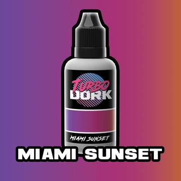 Color shift miniatures paint Miami Sunset