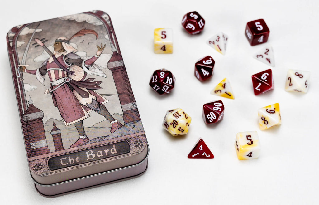 Character Class DnD Dice The Bard