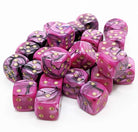 Vibrant game dice Toxic Black