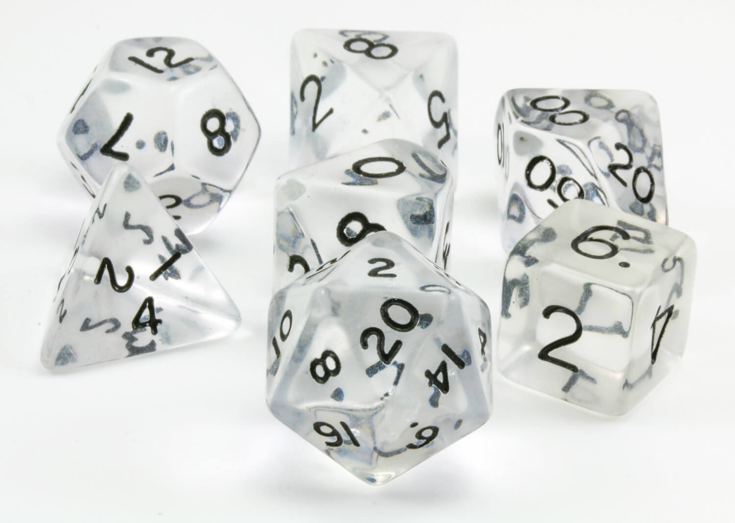 Translucent Clear Dice