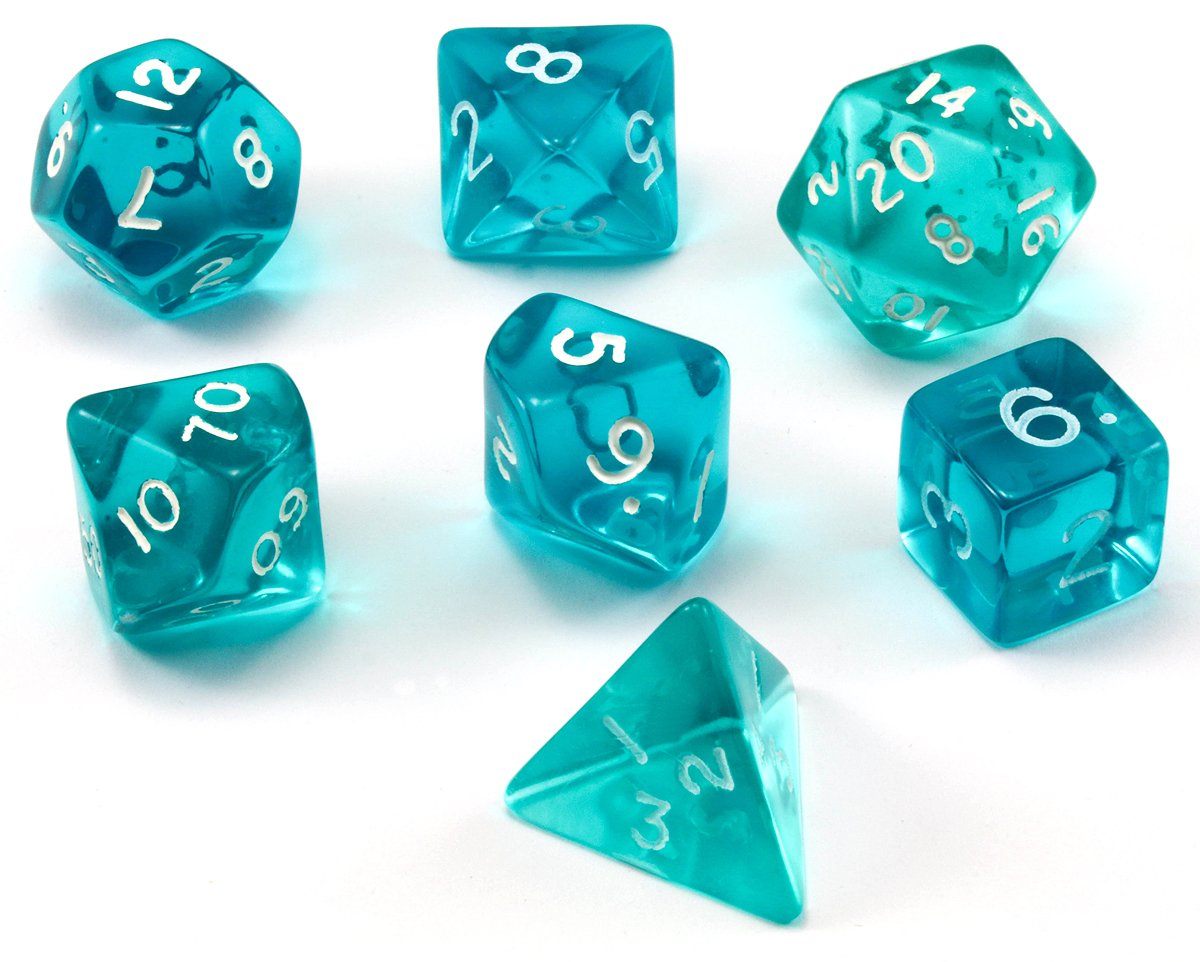 D&D Dice Teal