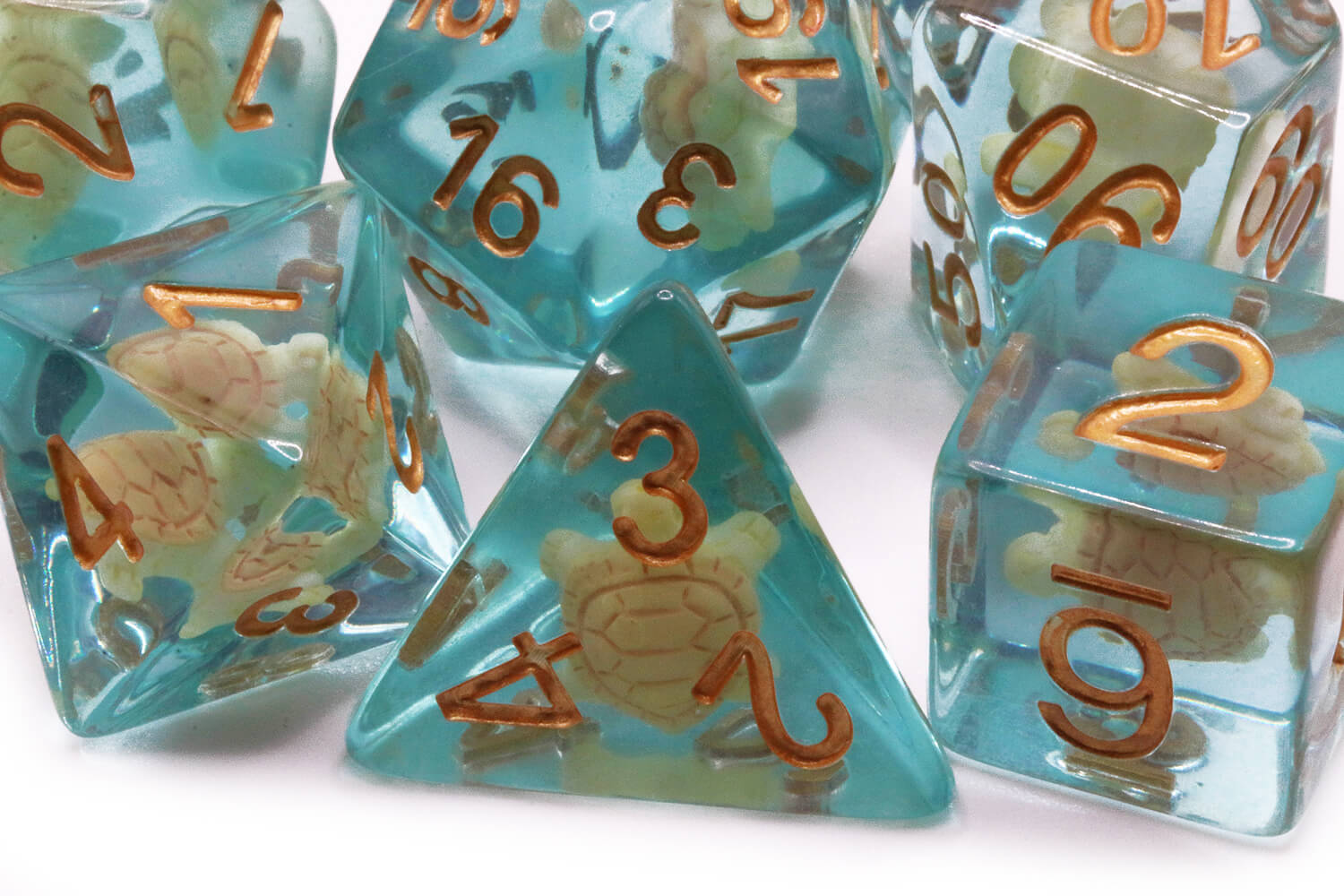 Turtle DnD dice