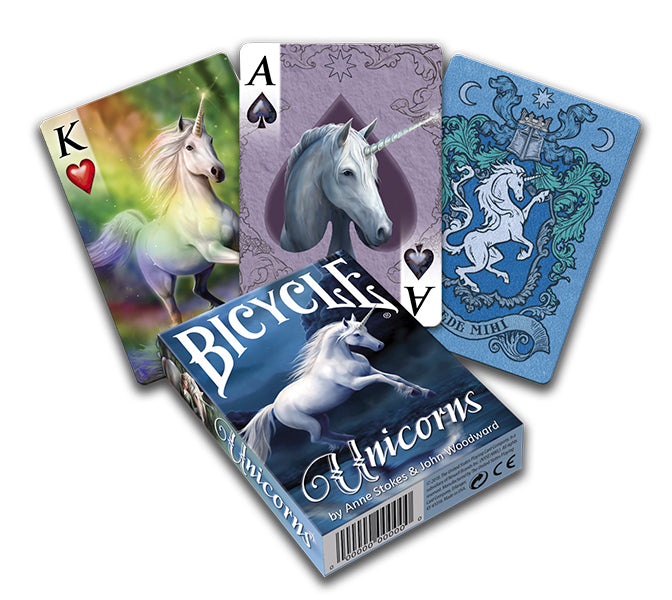 Unicorn Playing Cards Anne Stokes