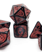 Vampires curse d20 dice for tabletop roleplaying games