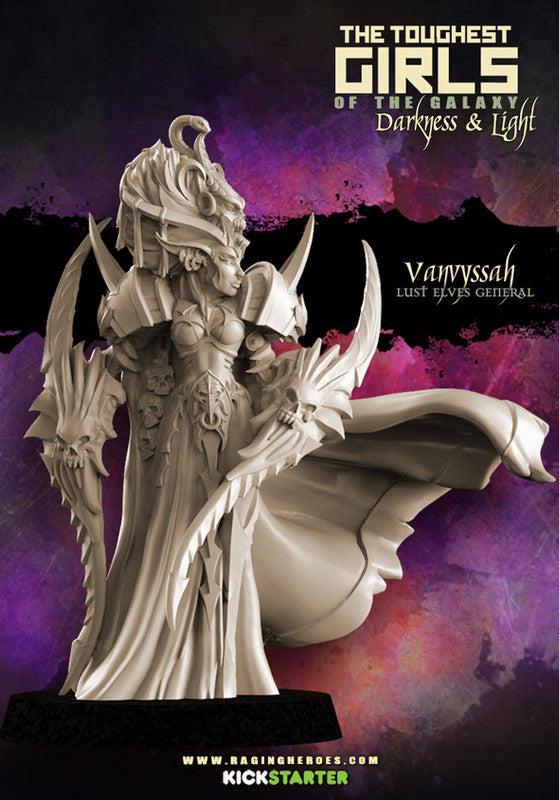 Raging Heroes Miniatures (Vanvyssah, Lust Elves General)