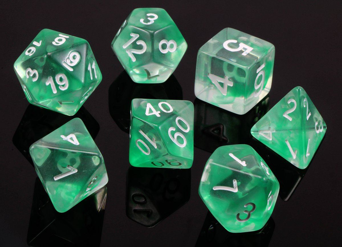 Venom Dice Green