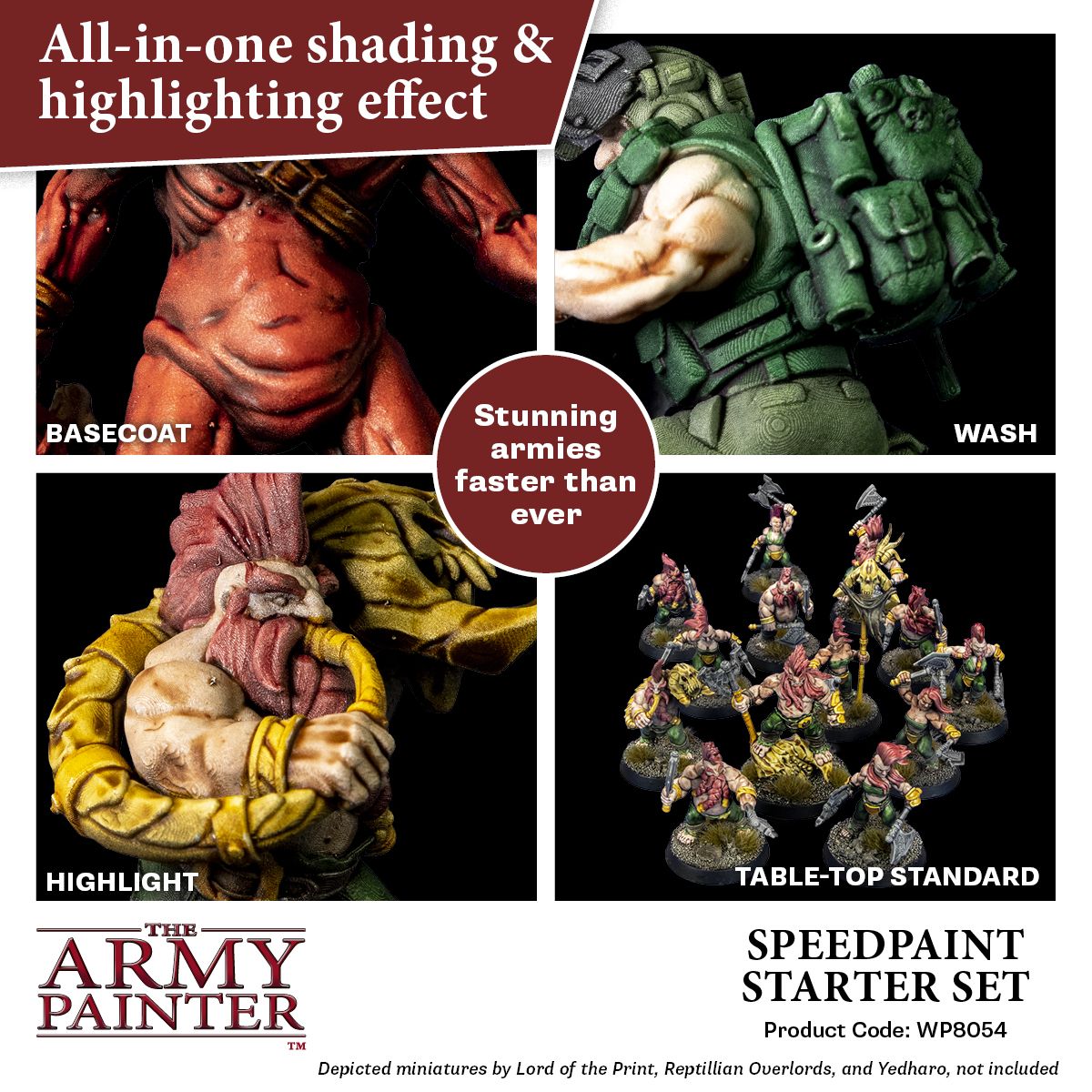 Speedpaint Starter Set  The Army Painter Speed Paints (10 Colors + Br –  Dark Elf Dice