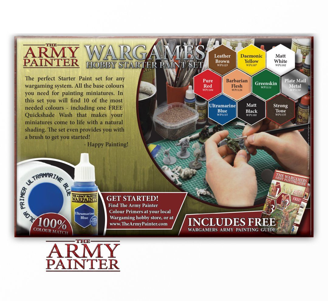 Army Painter: Wargames Hobby Starter Paint Set